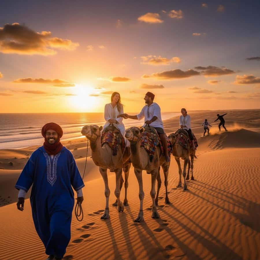 Agadir/Taghazout : Quad Bike & Camel Ride On The Beach - Hotel pickup makes the outing simple