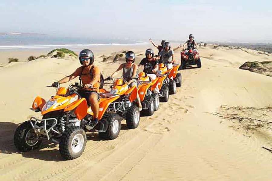 Agadir/Taghazout : Quad Bike Safari Desert - Two hours through dunes, hills, and villages