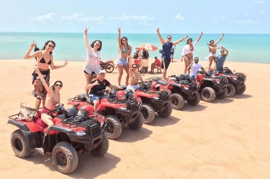 Agadir/Taghazout : Quad Bike Safari Desert - Learning the controls before the open desert