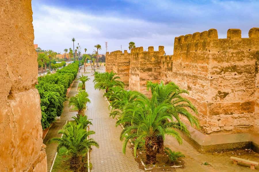 Agadir: Taroudant Oasis and Tiout Day Trip with Lunch Option - Climbing the ramparts for Atlas views