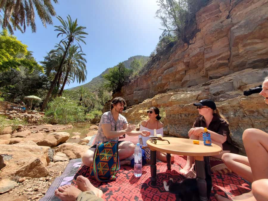 Agadir: Timlaline Desert and Paradise Valley with Camel Ride - A 30-minute camel ride beside the coast