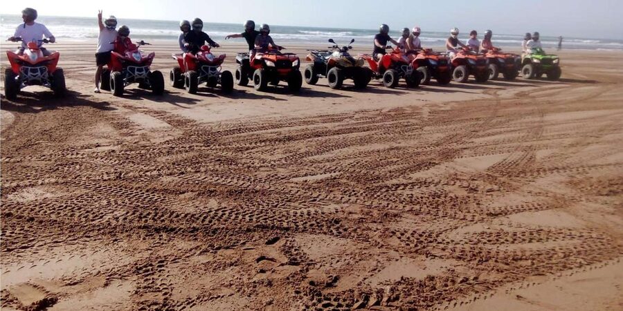 Agadir to Tifnit Desert: Quad Biking Tour with Sandboarding - Sandboarding on soft Tifnit dunes