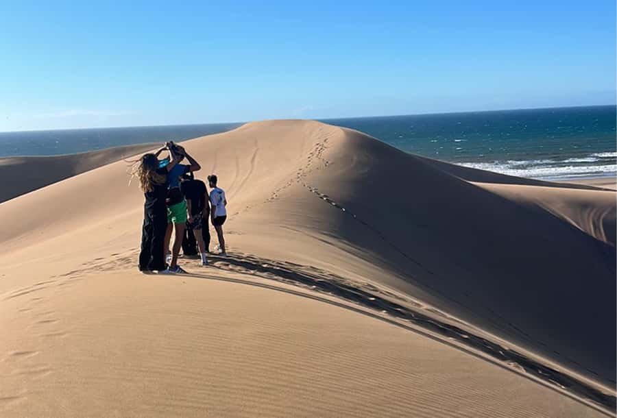 Agadir to Tifnit Desert: Quad Biking Tour with Sandboarding - Moroccan tea and a slower coastal pause