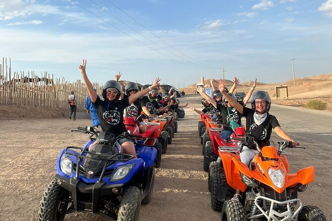 Agafay Desert, 2H of Quad Biking, tea & transfer from Marrakech - The photo stop and mountain views
