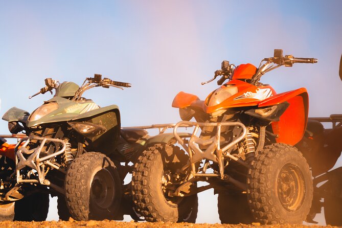 Agafay Desert Adventure Quad Bike and Camel Ride with Dinner Show - A gentle camel ride at sunset