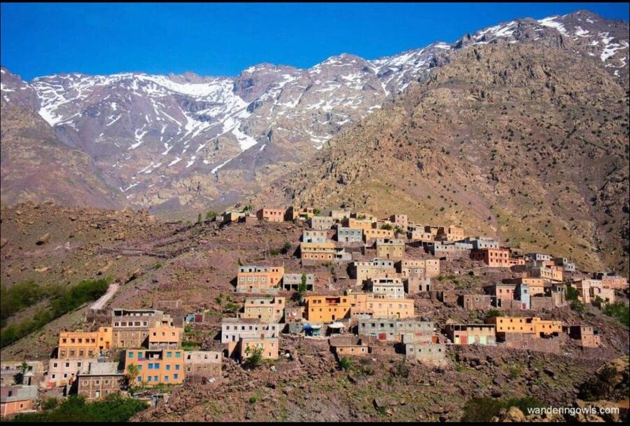 Agafay Desert & Atlas Mountain & Camel Ride Day Trip & Lunch - The waterfall walk: scenic, but not effortless