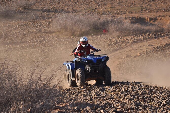 Agafay Desert & Atlas Mountains Quad Biking Tour from Marrakech - Safety, Equipment, and Riding Difficulty