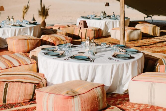 Agafay Desert Camel Ride With Dinner And Sunset Spectacle - Leaving Marrakech at 4 pm for the Agafay Desert