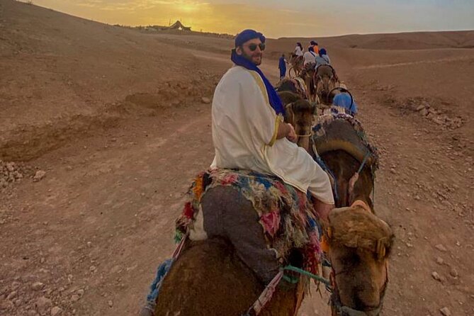 Agafay Desert Camel Ride With Dinner And Sunset Spectacle - What the six-and-a-half-hour duration means