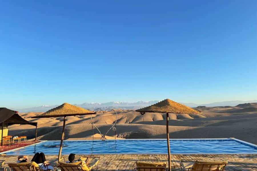 Agafay Desert Day: Quad Bike, Lunch & Swim Adventure - Leaving Marrakech for Agafay