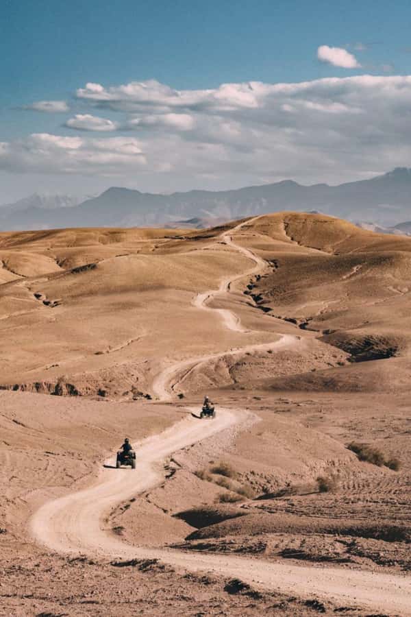 Agafay Desert Day Trip with Lunch, Quad Biking and Swimming - The 30-minute shared quad ride