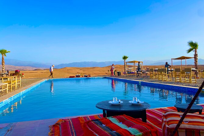 Agafay Desert: Dinner + Show with Quad Bike & Sunset Camel Ride - Music, dancing, and the fire performance