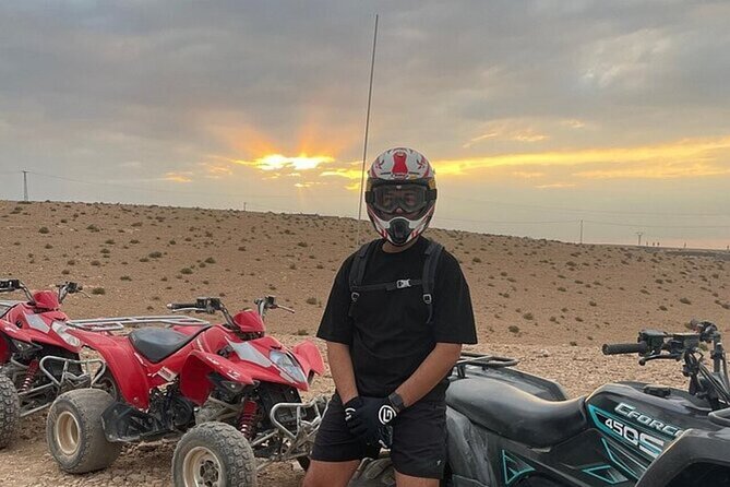 Agafay desert Family Package: Quad Bike & Camel Ride, Dinner Show - Sunset, fire, and the evening pause