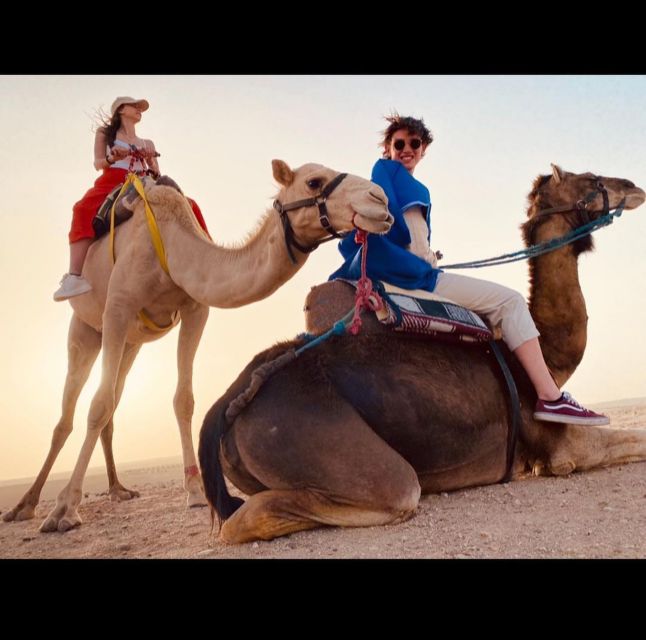 Agafay Desert: Magical Half-Day Lunch with Pool Swim - Tea, music, and the argan oil stop