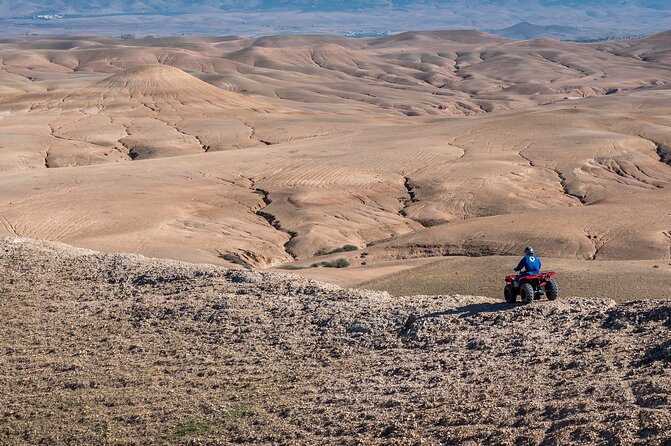 Agafay Desert Package, Quad Bike, Camel Ride and Dinner Show - A short camel ride with a long photo payoff