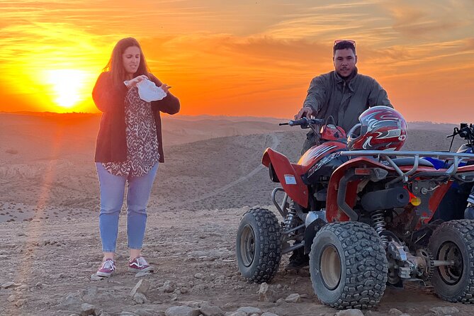 Agafay Desert: Quad Bike, Camel Ride and Dinner Show in Marrakech - Pickup from Marrakech and the base camp briefing