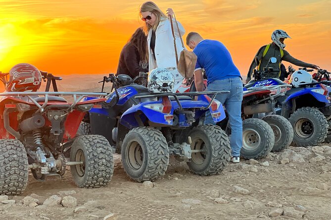 Agafay Desert: Quad Bike, Camel Ride and Dinner Show in Marrakech - Music, folklore, and the fire show