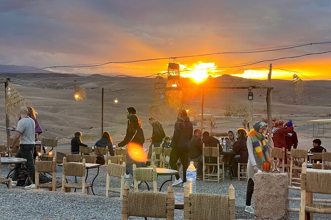 Agafay Desert: Quad Bike & Camel Ride & Magical Diner with Show - Dinner under the stars in Agafay