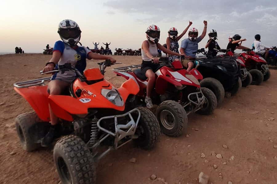 Agafay Desert: Quad Bike Experience with Lunch - Leaving Marrakech by van