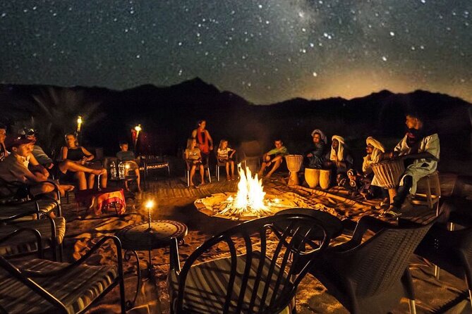 Agafay desert : Quad biking and camels and dinner with show - A camel ride toward the nomad camp