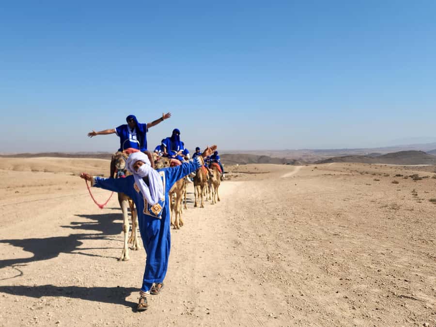 Agafay Desert: Quad Biking, Camel Ride, Lunch - A 20-minute camel ride at a slower pace