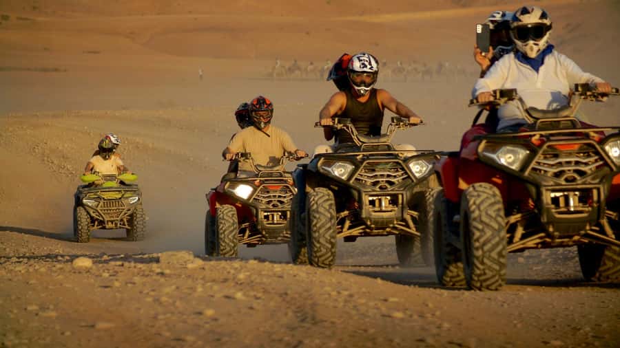 Agafay Desert: Quad Biking, Camel Ride, Lunch - The argan oil stop, useful but not essential