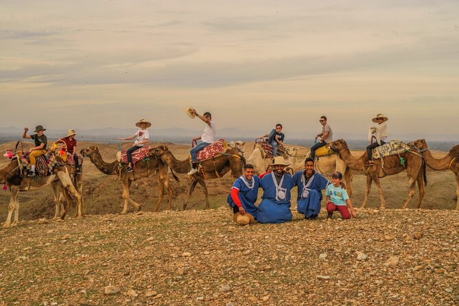 Agafay Desert - Quad camel and dinner show - How the schedule shapes the night