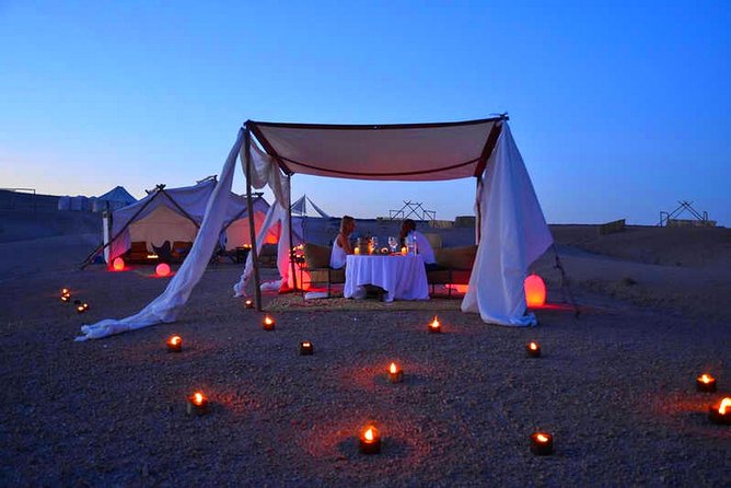 Agafay Desert Sunset, Camel Ride and Dinner from Marrakech - Agafay gives you desert scenery in one evening
