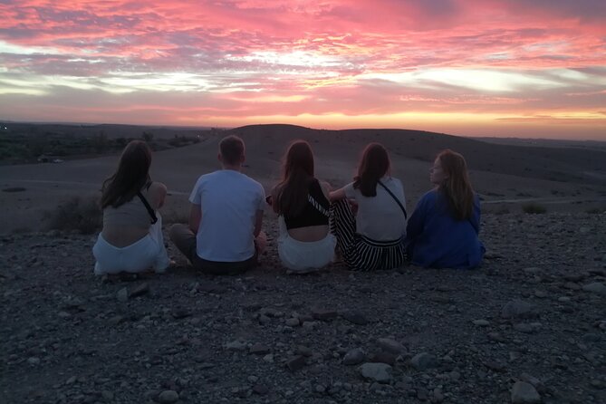 Agafay Desert sunset Dinner & Fire Show - from Marrakech - A three-course Moroccan dinner under the stars