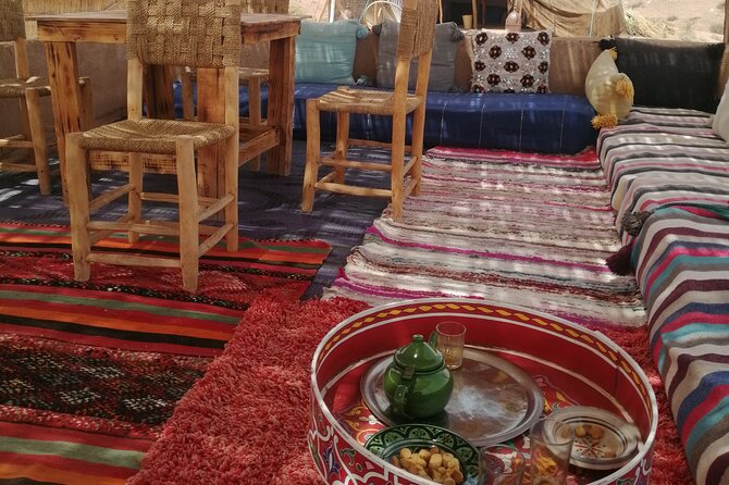 Agafay Desert sunset Dinner & Fire Show - from Marrakech - Music, dancing, and the fire show