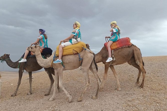 Agafay Half Day Rocky Desert Experience – Quad Bike & Camel Ride - Quad biking across rough Agafay ground