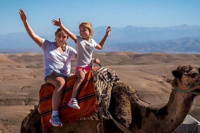 Agafay : Luxury Dinner in the Desert with Camels - Leaving Marrakech for Agafay’s stony hills