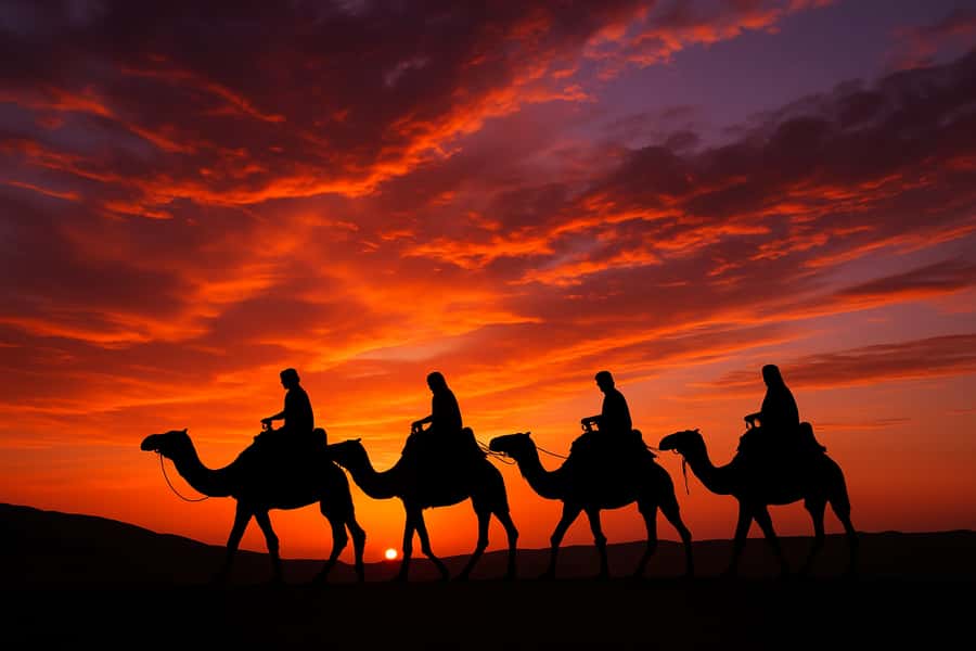 Agafay: Quad, Camel Ride & Dinner Show from Marrakech - Sunset is the real scenery prize