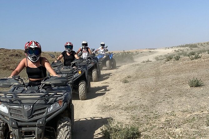 Agafay Sunset Trip: Quad + Camel + Dinner in Agafay - Gnawa music, fire dancers, and the evening show