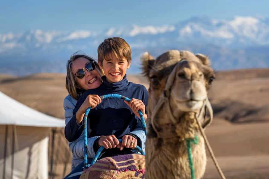 Agafay Tour: Sunset, Dinner, Camel ride, Quad and fire show - Quad biking and the seasonal catch