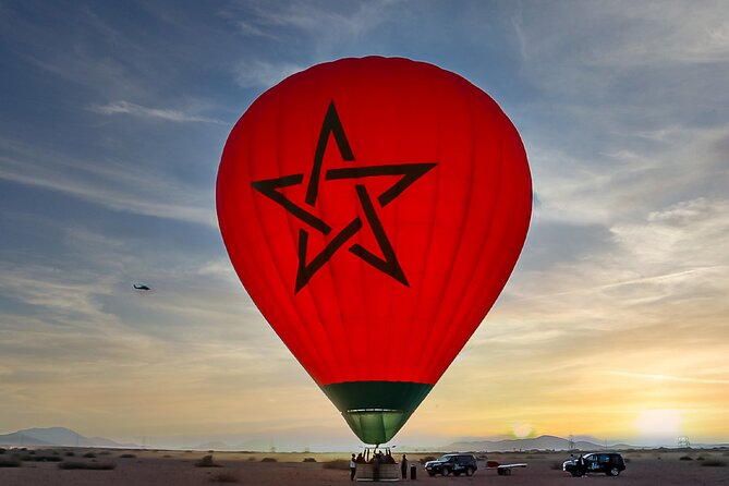 Air ballooning: Marrakech Desert and Atlas Views - Breakfast in a southern Moroccan kasbah