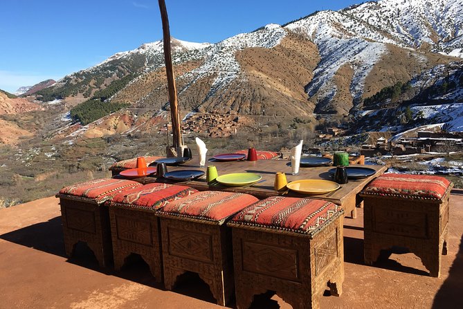 All Inclusive Atlas Mountains & 5 Valleys Day Tour from Marrakech - Lunch with a local Berber family
