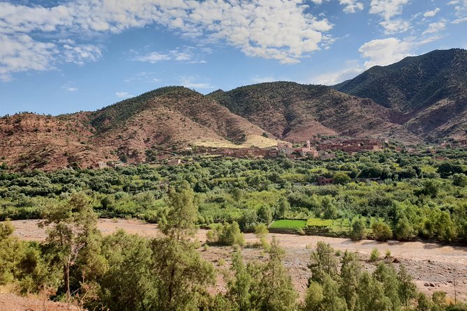 Atlas Mountains & 5 Valleys Tour from Marrakech - All inclusive - - Ourika Valley brings tea, argan oil, and a waterfall