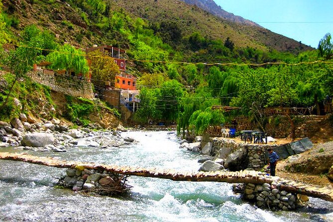 Atlas Mountains and Berber villages & Waterfalls with Camel ride - Lunch Above the Valley