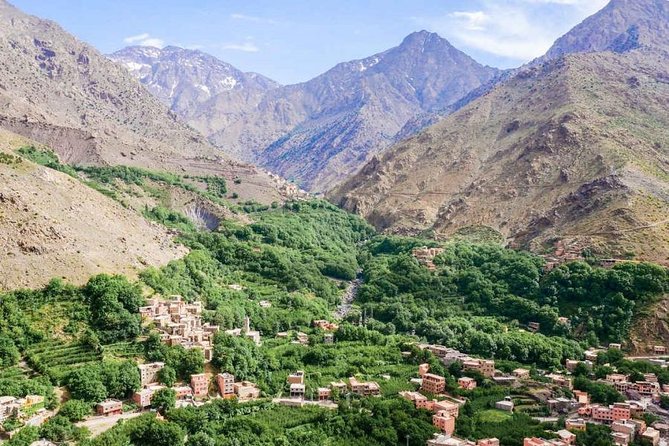 Atlas Mountains & Berber Villages - Marrakech Day Trip - private tour - A traditional lunch above the Mizane Valley