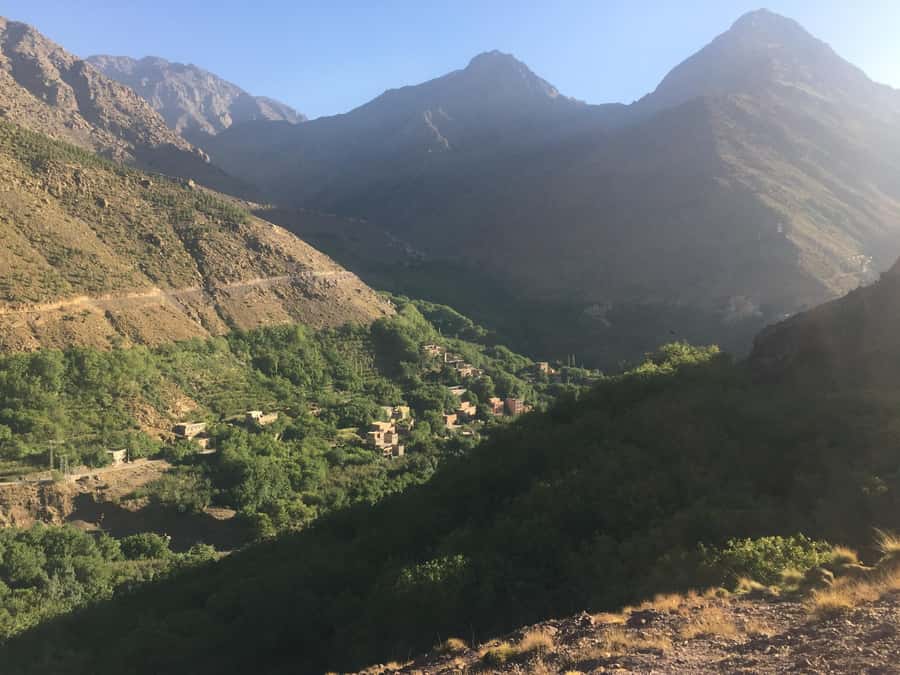 Atlas mountains hike with waterfalls & 3 valleys day trip - A different route home through the Kik Plateau