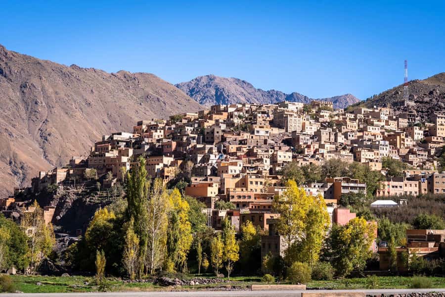 Atlas mountains hike with waterfalls & 3 valleys day trip - The argan-oil co-operative stop