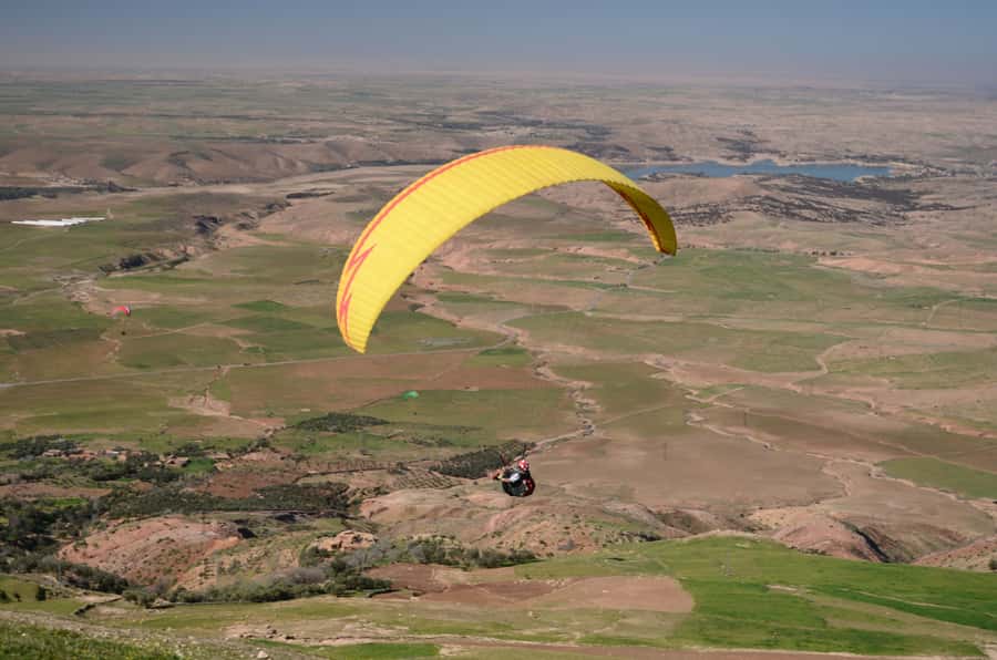 Atlas Paragliding & Agafay Desert Adventure from Marrakech - From Marrakech to the Kik Plateau