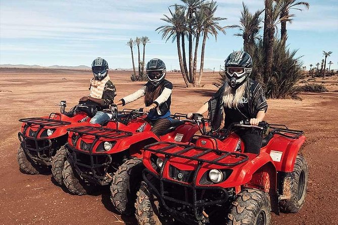 ATV Marrakech Tours - Learning to handle the quad