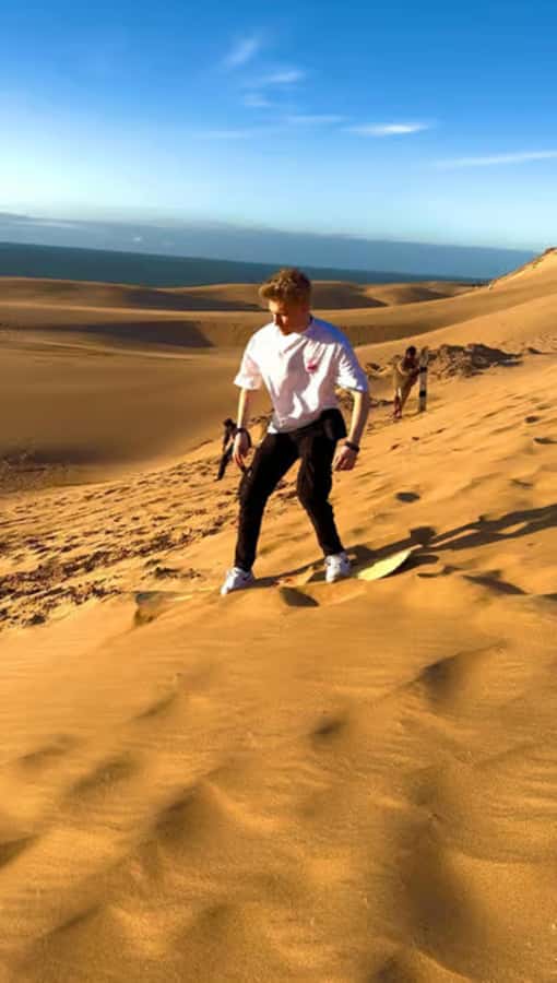 Best Agadir Desert Adventure: Quad Camel Sandboarding & BBQ - The scenic canyon adds a quieter change of pace