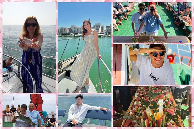 boat trip from 9 am to 3 pm fishing & swimming & barbecue & dessert - Swimming, sunshine, and time to slow down