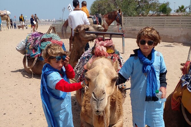 Camel ride or quad bike ride.. pick up, drop off. including - The value of the guides and the photo stops