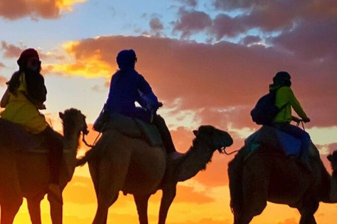 Camel ride + sunset + BBQ dinner in Agadir - Leaving Agadir for Aghroud Bensergao