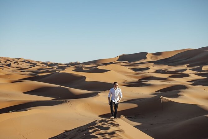 Camel Trekking & 1 Night in Merzouga Desert Camp - The three-hour ride back to Merzouga