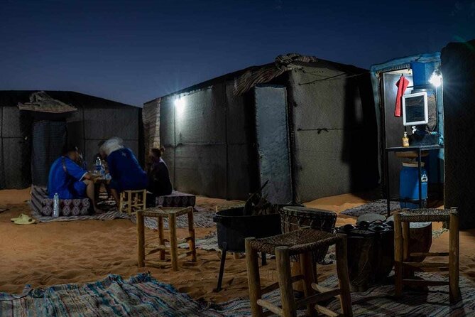 Camel Treks in Morocco Sahara desert (Merzouga) - Sunrise by camel and breakfast in the morning